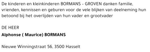 Alphonse (Maurice) Bormans