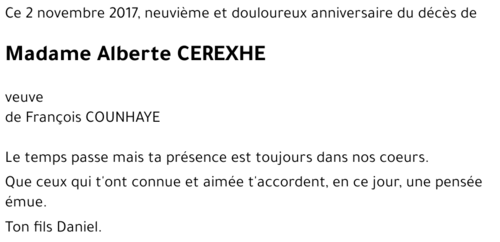 Alberte CEREXHE