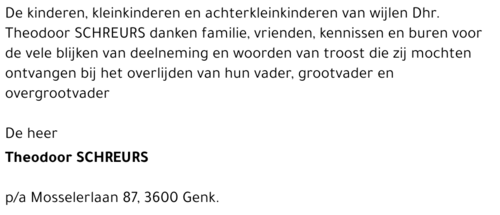 Theodoor SCHREURS