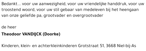 Theodoor Vandijck