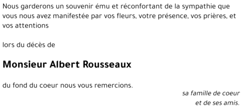 Albert Rousseaux
