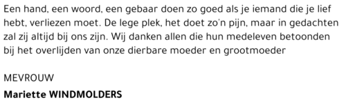 Mariette Windmolders