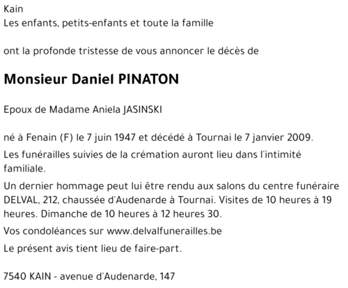 Daniel PINATON