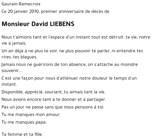 David LIEBENS