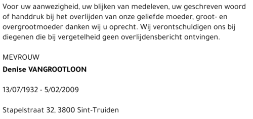Denise Vangrootloon