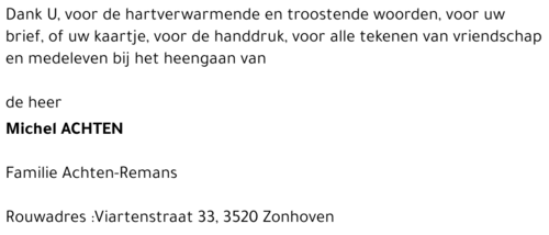 Michel ACHTEN