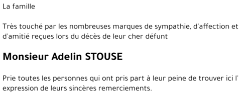 Adelin STOUSE