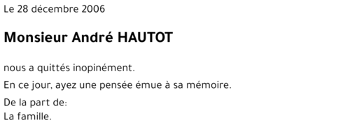 André HAUTOT
