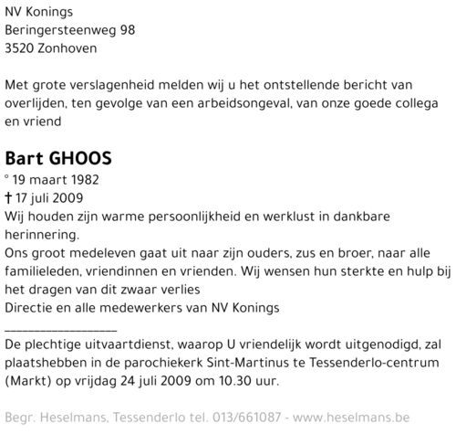 Bart Ghoos
