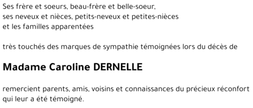 Caroline DERNELLE