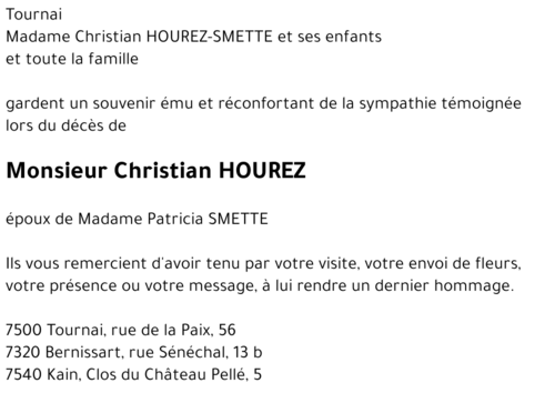 Christian HOUREZ