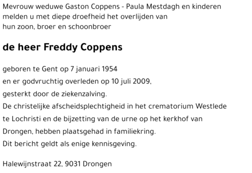 Freddy Coppens
