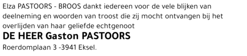 Gaston Pastoors
