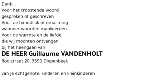 Guillaume Vandenholt