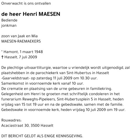 Henri Maesen