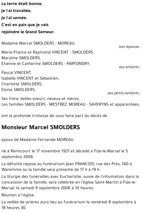 Marcel SMOLDERS