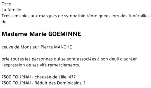 Marie GOEMINNE