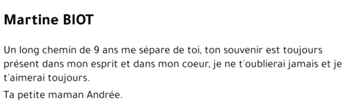 Martine BIOT