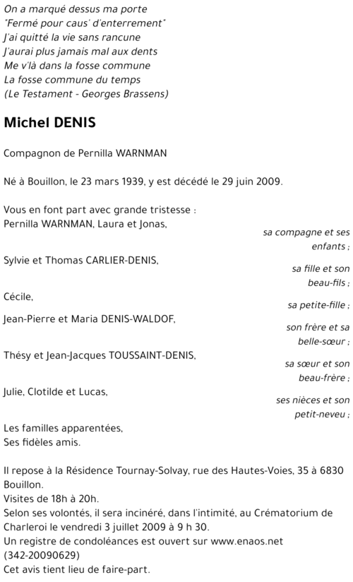 Michel DENIS