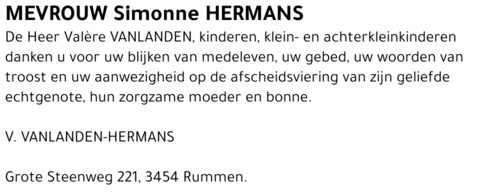 Simonne Hermans