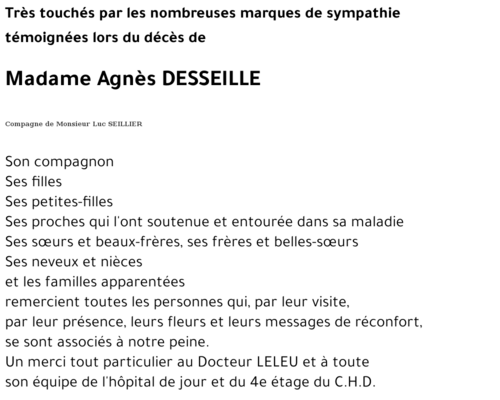 Agnés DESSEILLE