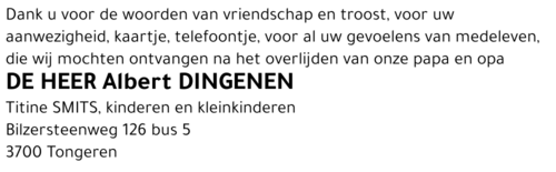 Albert Dingenen