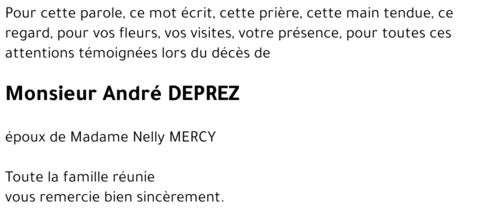 André DEPREZ