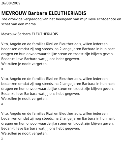 Barbara ELEUTHERIADIS