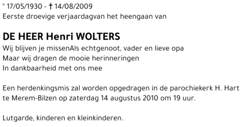 Henri Wolters