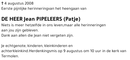 Jean Pipeleers