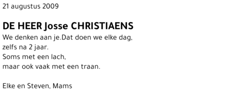 Josse Christiaens