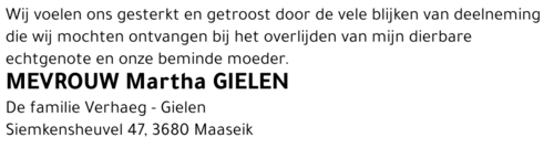 Martha Gielen