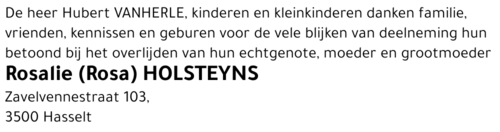 Rosalie Holsteyns