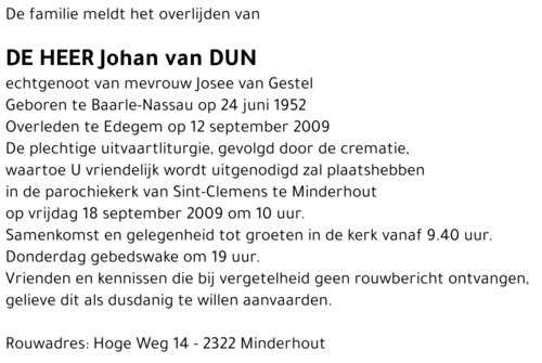 Johan van Dun