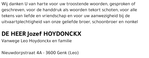 Jozef Hoydonckx