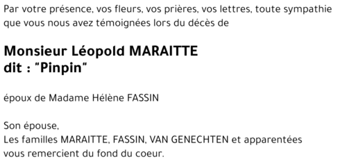 Léopold MARAITTE