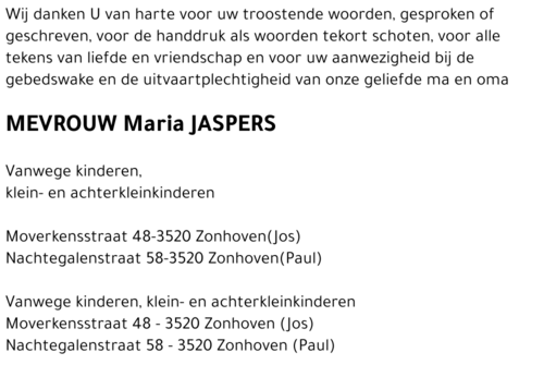 Maria Jaspers