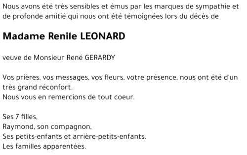 Renile LEONARD