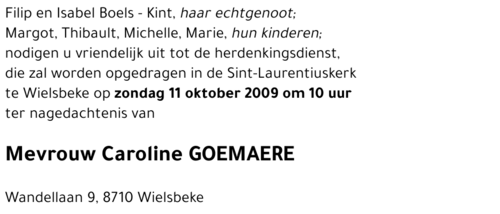 Caroline GOEMAERE