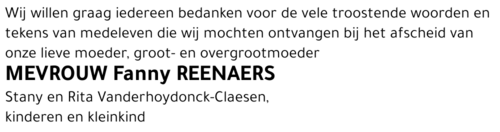 Fanny Reenaers