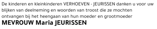 Maria Jeurissen