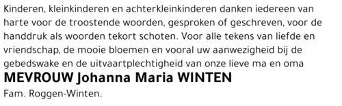 Johanna Maria Winten