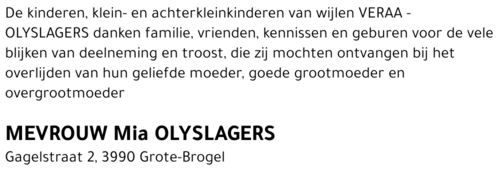 Mia Olyslagers