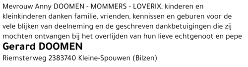 Gerard en Elisa Doomen-Mommers