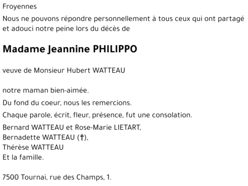 Jeannine PHILIPPO