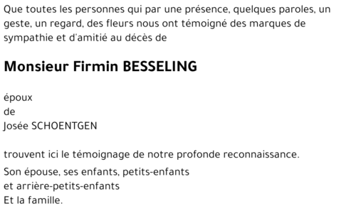 Firmin BESSELING