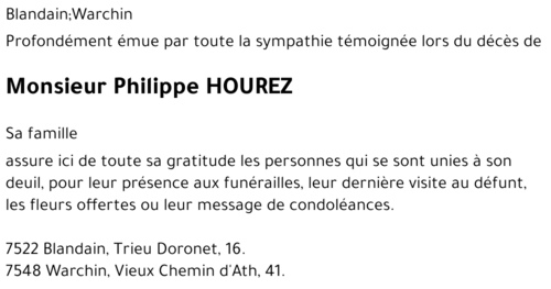 Philippe HOUREZ