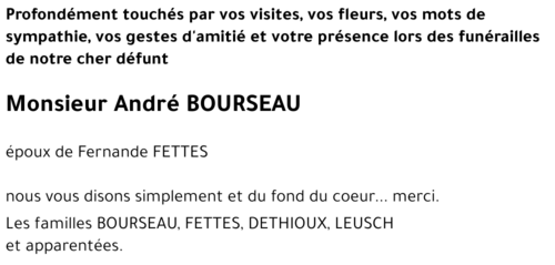 André BOURSEAU