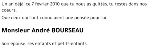 André BOURSEAU