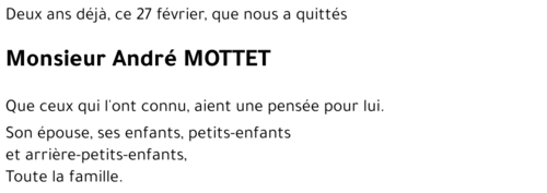 André MOTTET